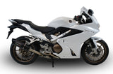 GPR Exhaust System Honda VFR800F 2014-2016, Furore Poppy, Slip-on Exhaust Including Removable DB Killer and Link Pipe