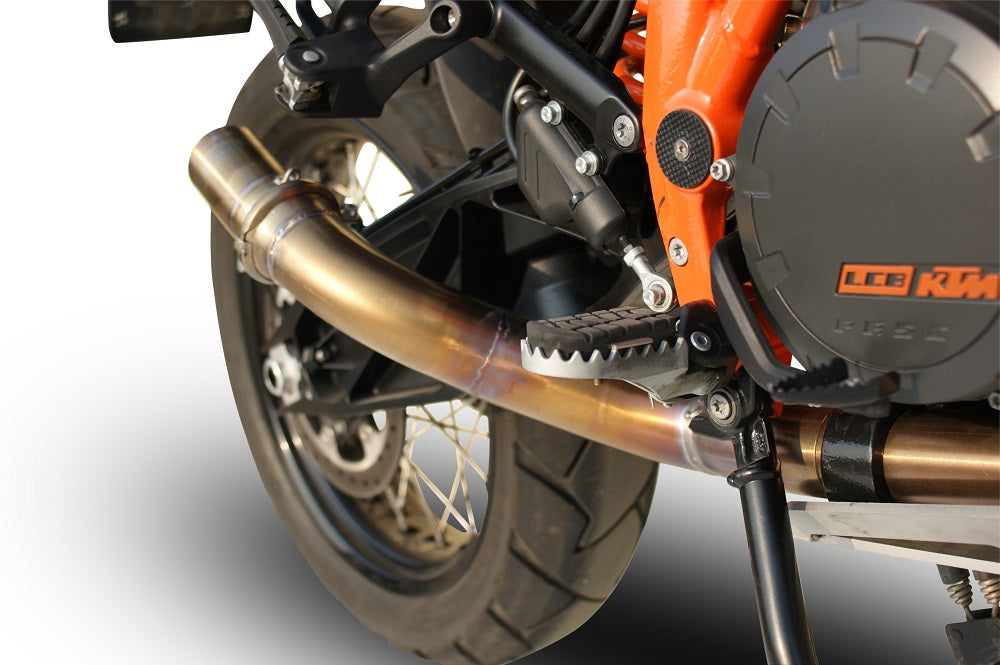 GPR Exhaust System Ktm Lc 8 Adventure 1050 2015-2016, Decatalizzatore, Decat pipe