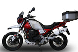 GPR Exhaust System Moto Guzzi V85TT 2021-2023, Albus Evo4, Slip-on Exhaust Including Removable DB Killer and Link Pipe