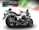 GPR Exhaust System Moto Guzzi California 1100 Special/Stone/Sport/Ev/Alu 1997-2005, Vintacone, Dual slip-on Including Removable DB Killers and Link Pipes