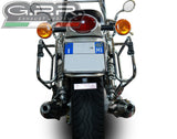 GPR Exhaust System Moto Guzzi California 1100 Special/Stone/Sport/Ev/Alu 1997-2005, Vintacone, Dual slip-on Including Removable DB Killers and Link Pipes