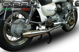 GPR Exhaust System Moto Guzzi California 1100 Special/Stone/Sport/Ev/Alu 1997-2005, Vintacone, Dual slip-on Including Removable DB Killers and Link Pipes