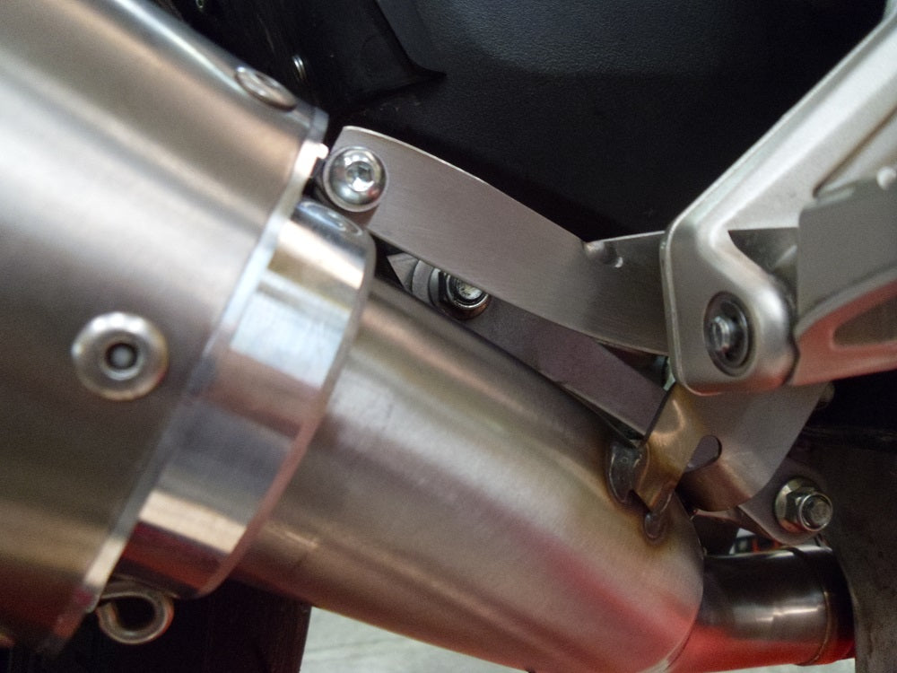 GPR Exhaust System Mv Agusta Brutale 675 2012-2015, M3 Inox , Slip-on Exhaust Including Removable DB Killer and Link Pipe