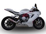 GPR Exhaust System Mv Agusta Brutale 675 2012-2015, Powercone Evo, Slip-on Exhaust Including Removable DB Killer and Link Pipe