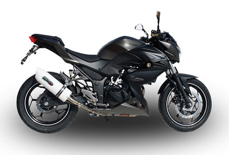 Kawasaki Z300 2014-2017  Exhaust GPR Slip-on Albus Ceramic