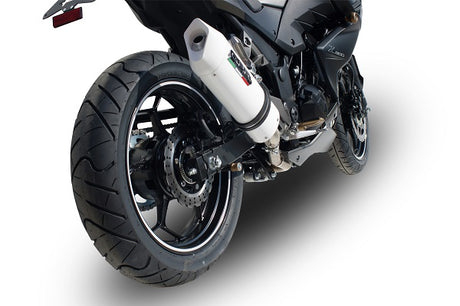 Kawasaki Z300 2014-2017  Exhaust GPR Slip-on Albus Ceramic