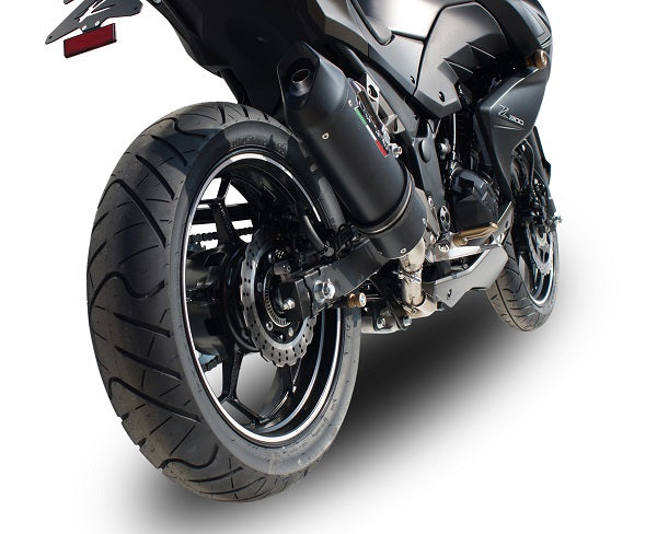 Kawasaki Z300 2014-2017  Exhaust GPR Slip-on Furore Nero