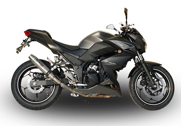 Kawasaki Z300 2014-2017  Exhaust GPR Slip-on Deeptone Inox