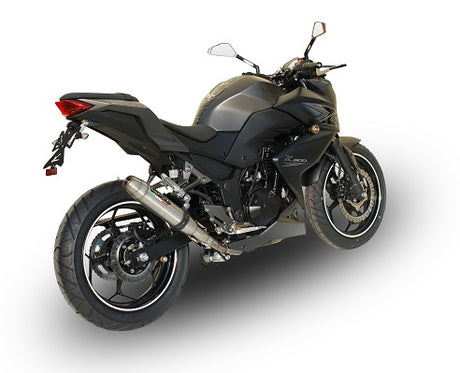 Kawasaki Z300 2014-2017  Exhaust GPR Slip-on Deeptone Inox
