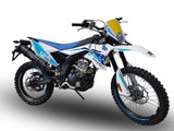 GPR Exhaust System F.B. Mondial Smx 125 Enduro 2021-2023, Furore Poppy, Slip-on Exhaust Including Link Pipe and Removable DB Killer