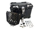 Kawasaki Versys-X 300 2017-2021 GPR TECH 35 L Aluminum Top Case in Black with Specific Plate Included