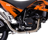 GPR Exhaust System Ktm Supermoto 690 2007-2009, Powercone Evo, Full System Exhaust, Including Removable DB Killer