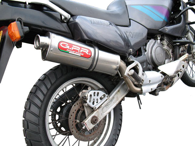 GPR Exhaust System Yamaha Xtz 750 Supertenere 1989-1997, Trioval, Slip-on Exhaust Including Removable DB Killer and Link Pipe