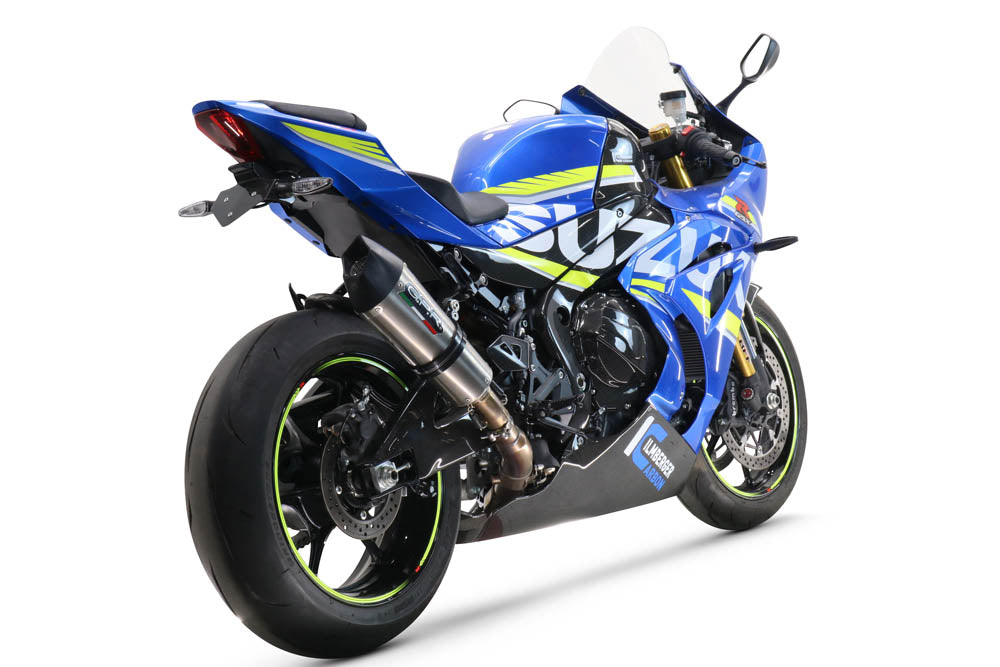 Suzuki GSXR 1000 R 2017-2020 Exhaust GPR Slip-on GP Evo4 Titanium