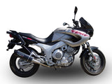 GPR Exhaust System Yamaha Tdm 850 1991-2001, Furore Nero, Dual slip-on Including Removable DB Killers and Link Pipes