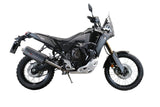 GPR Exhaust System Yamaha Tenere 700 2021-2023, DUNE Titanium, Slip-on Exhaust Including Removable DB Killer and Link Pipe