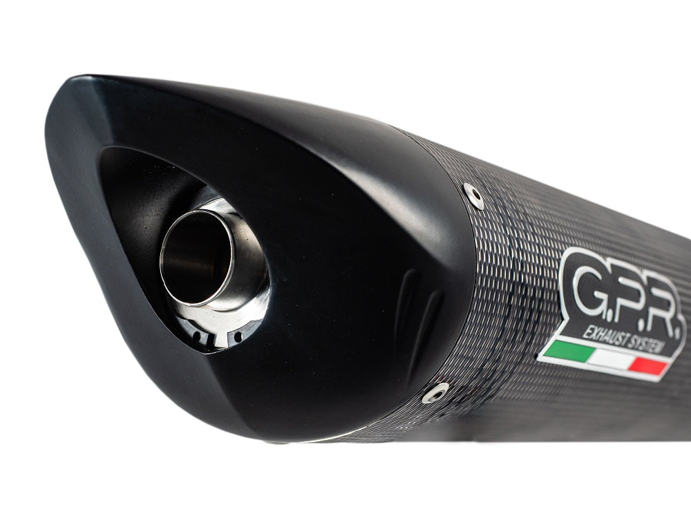 Kawasaki ZX6R 2007-2008 Exhaust GPR Slip-on Tiburon Poppy