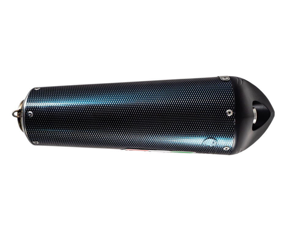 Kawasaki ZX6R 2007-2008 Exhaust GPR Slip-on Tiburon Poppy