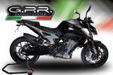 GPR Exhaust System Ktm Duke 790 2017-2020, Furore Evo4 Poppy, Slip-on Exhaust Including Removable DB Killer and Link Pipe