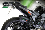 GPR Exhaust System Ktm Duke 790 2017-2020, Furore Nero, Slip-on Exhaust Including Link Pipe