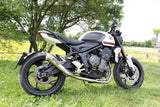 GPR Exhaust System Triumph Trident 660 2021-2023, Powercone Evo, Full System Exhaust, Including Removable DB Killer