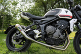 GPR Exhaust System Triumph Trident 660 2021-2023, Powercone Evo, Full System Exhaust, Including Removable DB Killer