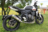 GPR Exhaust System Triumph Trident 660 2021-2023, M3 Inox , Full System Exhaust, Including Removable DB Killer