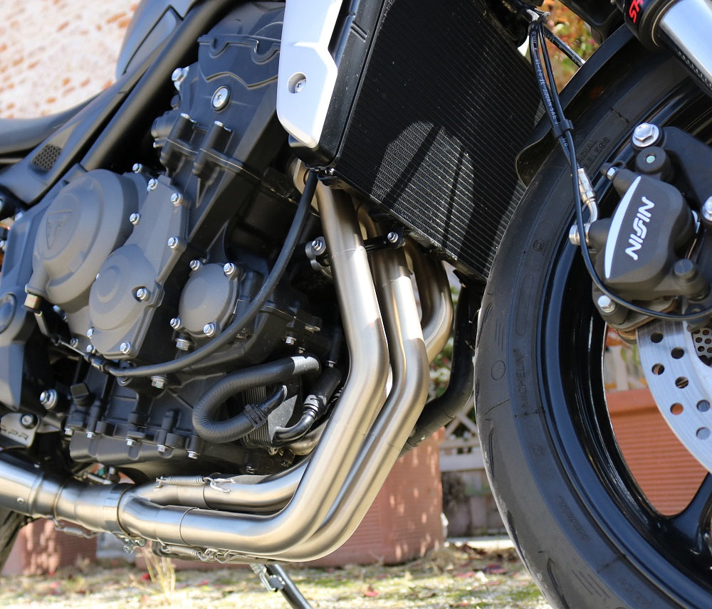 GPR Exhaust System Triumph Tiger Sport 660 2022-2023, M3 Black Titanium, Full System Exhaust, Including Removable DB Killer