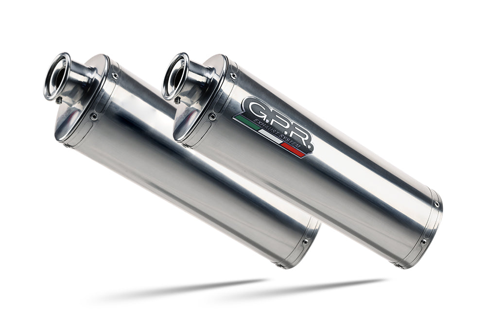 Ducati Monster 800 2003-2005 Exhaust GPR Double Slip-on Trioval