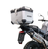 Triumph Tiger 850 Sport 2021-2023 GPR TECH 35 L Aluminum Top Case in Silver with Specific Plate Included