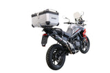 Triumph Tiger 850 Sport 2021-2023 GPR TECH 45 L Aluminum Top Case in Silver with Specific Plate Included