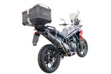 Triumph Tiger 850 Sport 2021-2023 GPR TECH 55 L Aluminum Top Case in Black with Specific Plate Included