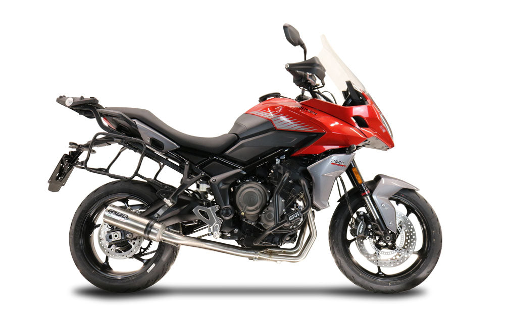 GPR Exhaust System Triumph Tiger Sport 660 2022-2023, M3 Inox , Full System Exhaust, Including Removable DB Killer