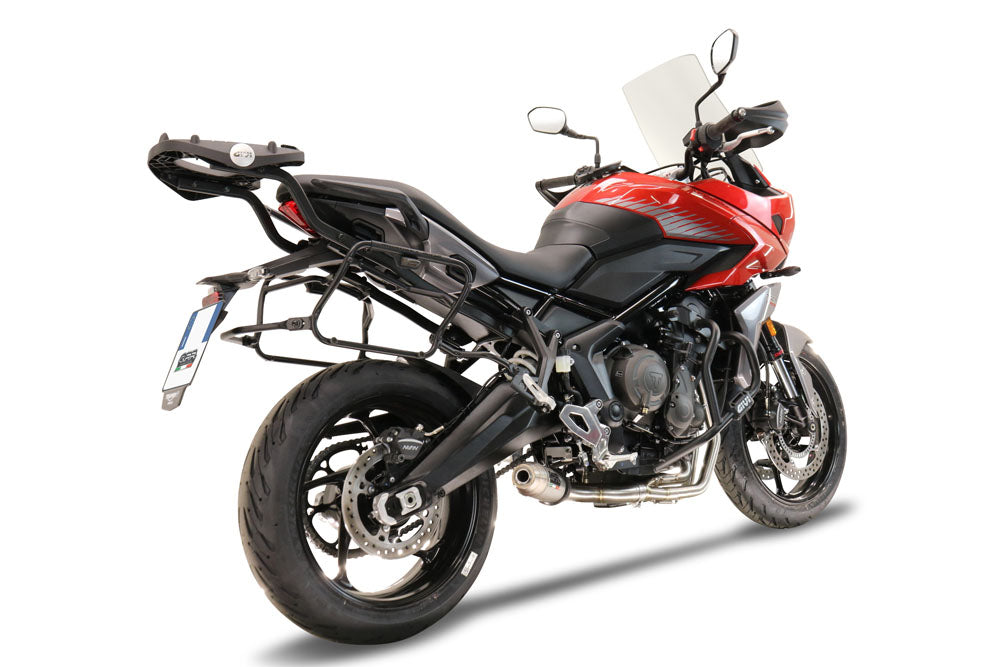 GPR Exhaust System Triumph Tiger Sport 660 2022-2023, Deeptone Inox, Full System Exhaust, Including Removable DB Killer