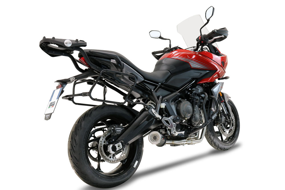 GPR Exhaust System Triumph Tiger Sport 660 2022-2023, M3 Black Titanium, Full System Exhaust, Including Removable DB Killer