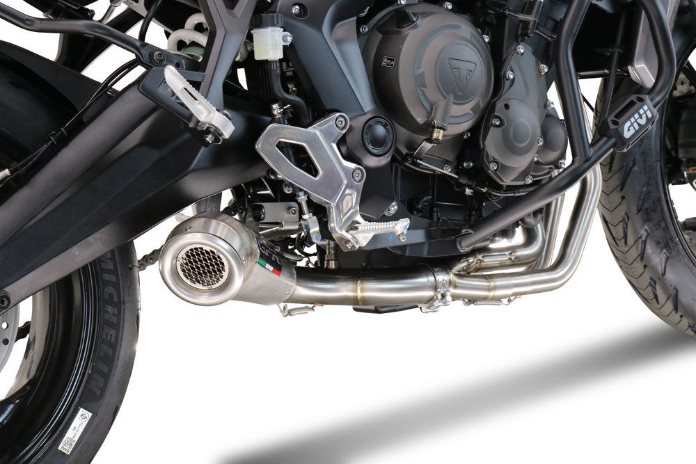 GPR Exhaust System Triumph Tiger Sport 660 2022-2023, Powercone Evo, Full System Exhaust, Including Removable DB Killer