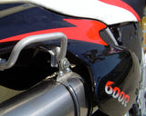 GPR Exhaust System Yamaha Tt 600 R / Tt 600 E 1998-2004, Furore Nero, Slip-on Exhaust Including Removable DB Killer and Link Pipe