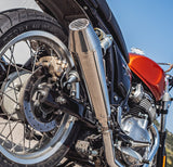 Suzuki Tu 250 Xx 1997-2003 Exhaust GPR Silencer without link pipe Ultracone Inox CafÃ¨ Racer