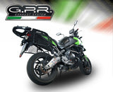 Kawasaki Versys 650 2006-2014 Exhaust GPR Slip-on Furore Nero