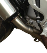 GPR Exhaust System Honda VFR1200F I.E. 2010-2016, Furore Nero, Slip-on Exhaust Including Removable DB Killer and Link Pipe