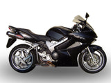 GPR Exhaust System Honda VFR800 V-Tec 2002-2013, Gpe Ann. titanium, Dual slip-on Including Removable DB Killers and Link Pipes