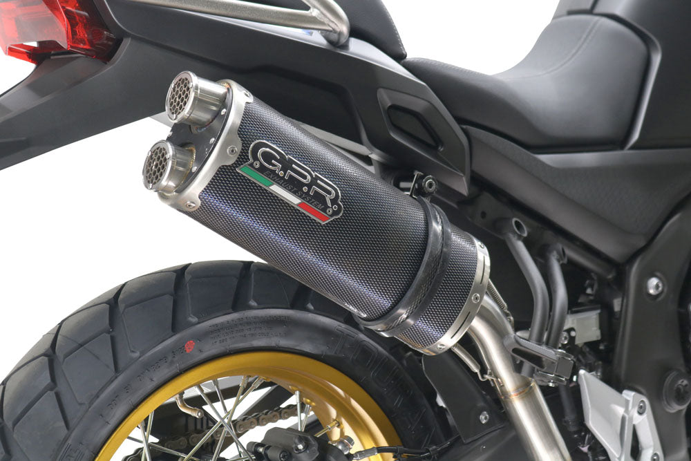 Voge 525DSX 2023-2024 Exhaust GPR Slip-on Dual Poppy
