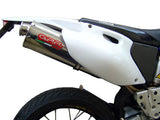 GPR Exhaust System Yamaha YZ400F 1998-1999, Trioval, Slip-on Exhaust Including Removable DB Killer and Link Pipe