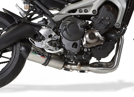 GPR Exhaust System Yamaha XSR900 2016-2020, Gpe Ann. titanium, Full System Exhaust, Including Removable DB Killer