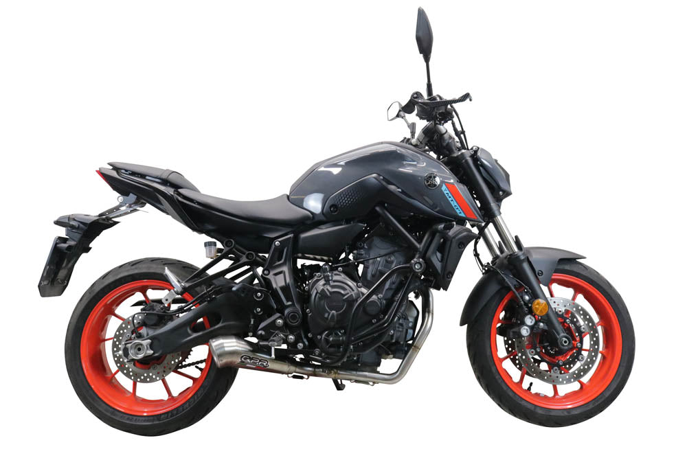 Yamaha Xsr 700 2021-2023, Powercone Evo, Full System Exhaust, Including Removable DB Killer