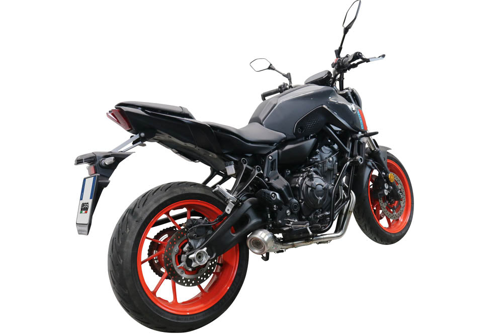 Yamaha Xsr 700 2021-2023, Powercone Evo, Full System Exhaust, Including Removable DB Killer