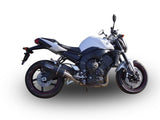 GPR Exhaust System Yamaha FZ1 Fazer 1000 2006-2014, Furore Poppy, Slip-on Exhaust Including Removable DB Killer and Link Pipe