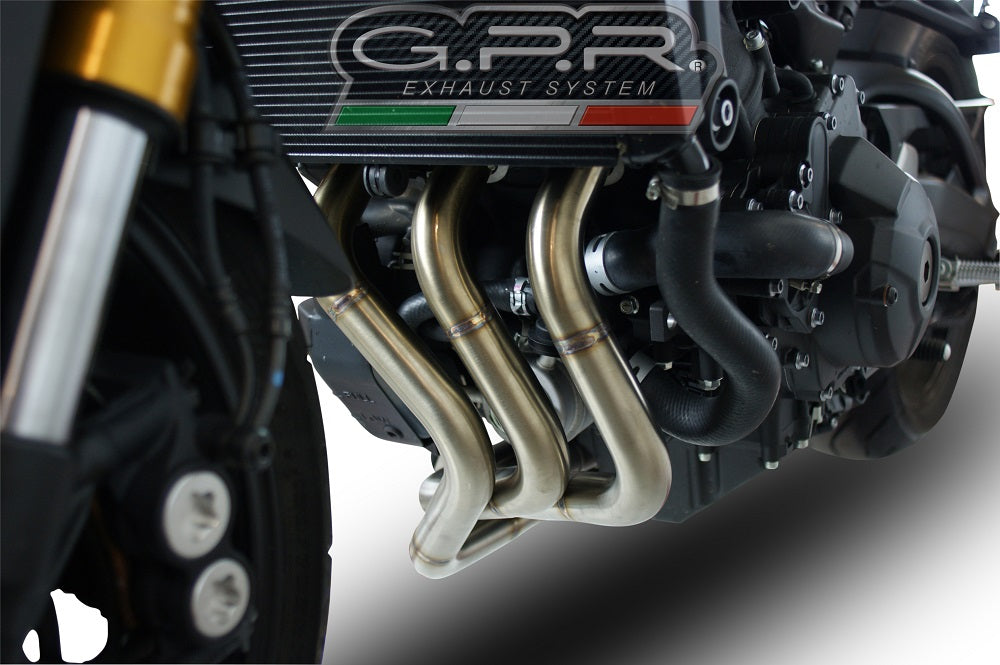 GPR Exhaust System Yamaha MT09 FZ09 2014-2016, Gpe Ann. titanium, Full System Exhaust, Including Removable DB Killer