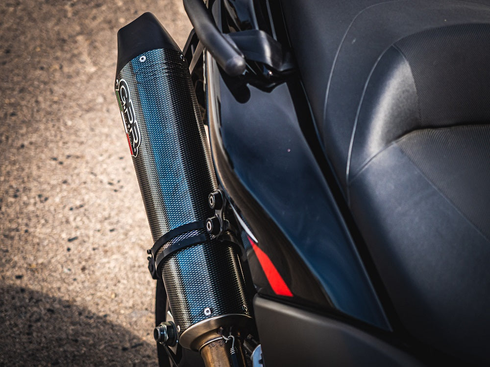 GPR Exhaust System Yamaha T-Max 560 2020-2021, Gpe Ann. Poppy, Full System Exhaust, Including Removable DB Killer