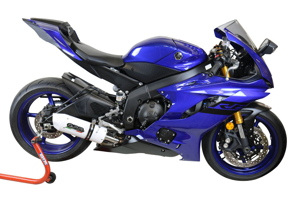 Yamaha Yzf R6 2017-2024 Exhaust GPR Slip-on Albus Evo4